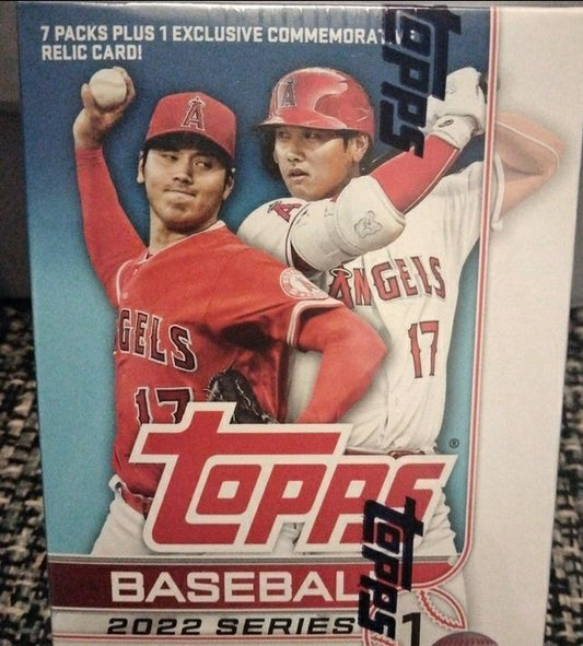 2022 Topps Series 1 Baseball Factory Sealed Blaster Box