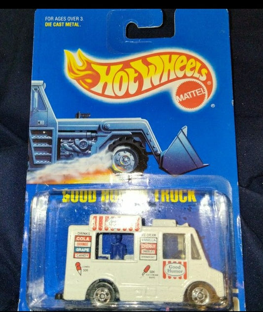 Vintage 1992 Hot Wheels White Good Humor Truck #5