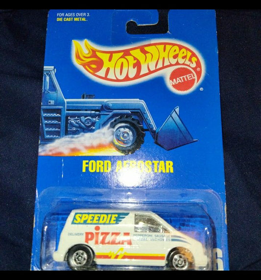 Vintage 1991 Hot Wheels FORD AEROSTAR No. 186