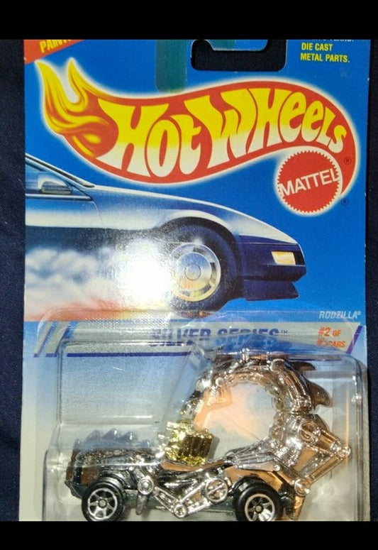1995 Hot Wheels Silver Series # 2/4  RODZILLA