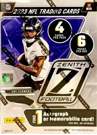 🏈 2023 Panini Zenith NFL Blaster Box (24 Cards) Factory Sealed
