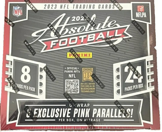 2023 Panini Absolute Football 24 Pack Retail Box-192 Cards Factory Sealed