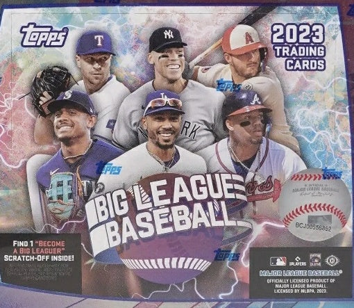 2023 Topps Big League Baseball Hobby Box Factory Sealed 24 Packs