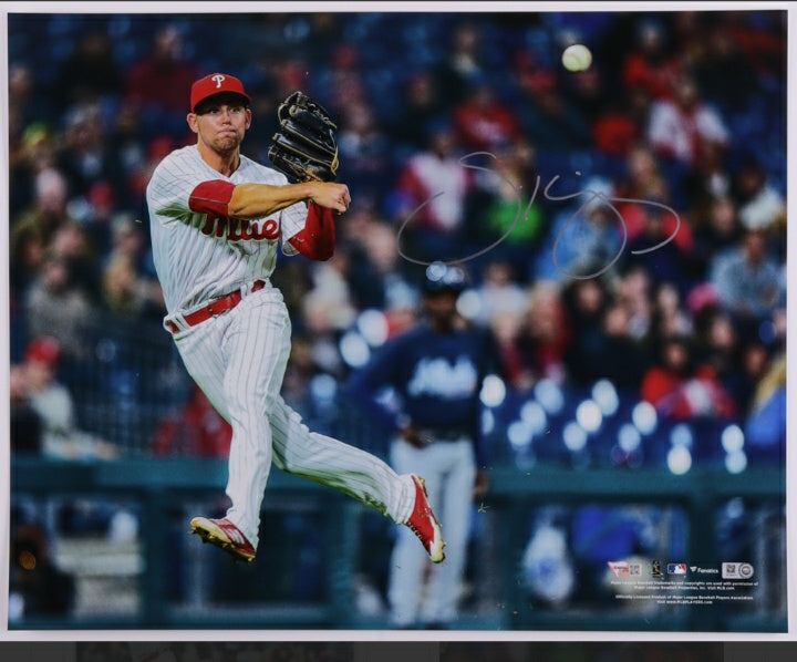 Scott Kingery Signed Phillies 16x20 Photo (Fanatics Hologram)