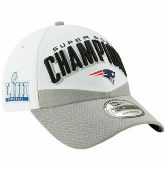 2019 NEW England Patriots Era 9forty Super Bowl 53 Champions Locker Hat Cap