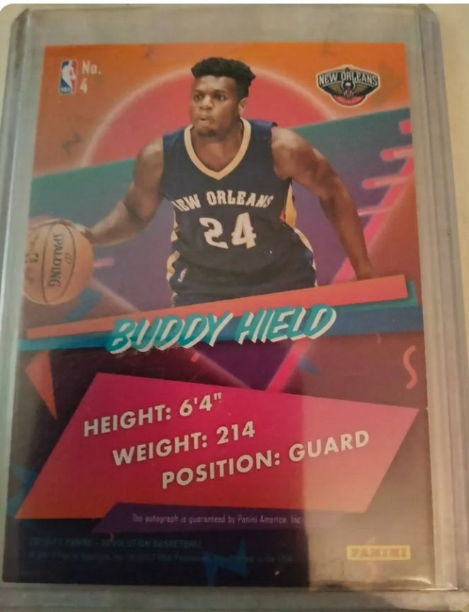 2016-17 Panini Revolution Rookie Auto Buddy Hield RC Autograph Pelicans