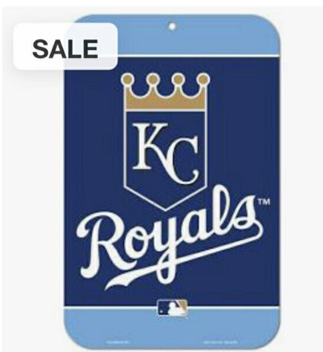 WinCraft Kansas City Royals 11'' x 17'' Indoor/Outdoor Sign New