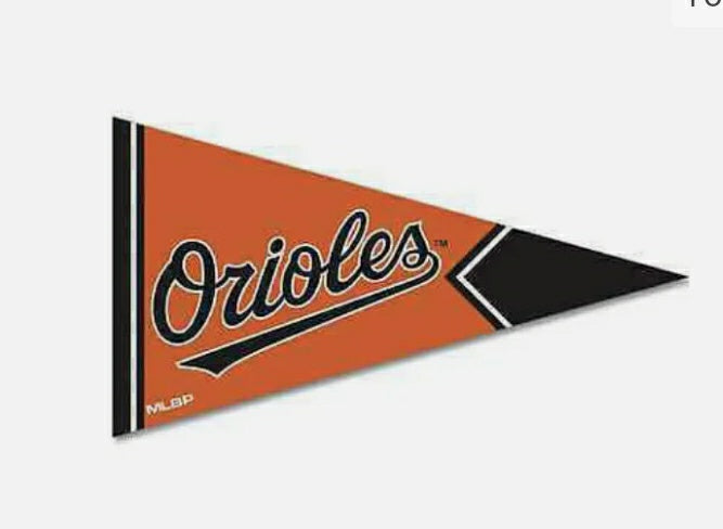 WinCraft Baltimore Orioles Mini Felt Pennant Magnet NEW