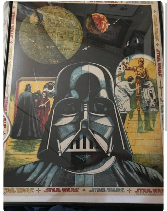 Vintage 1978 Star Wars Empire Strikes Back Poster 18"x24"