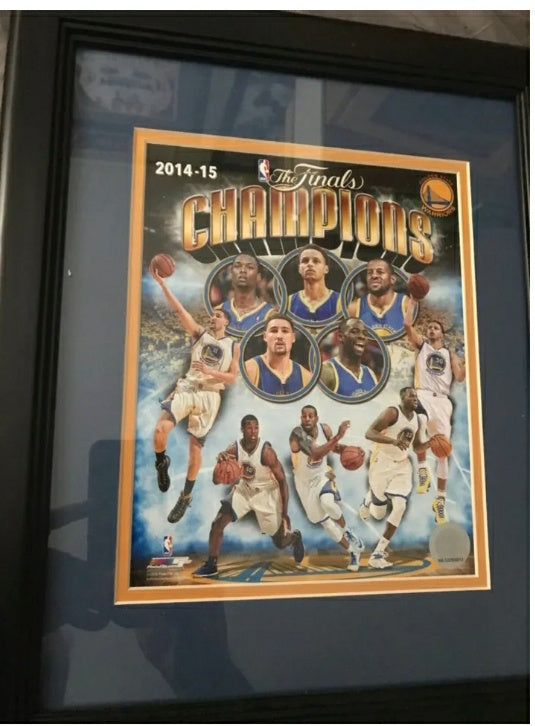 Stephen Curry Golden State Warriors Framed 16x20 2014-15 NBA Champions Photo NEW