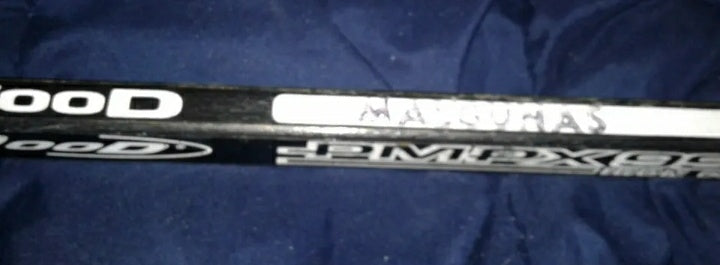 Stewart Malgunas Philadelphia Flyers Game Used Signed Stick