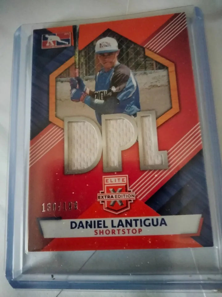 2021 Elite Extra Edition Daniel Lantigua DPL Player-Worn Jersey Relic #D 130/199