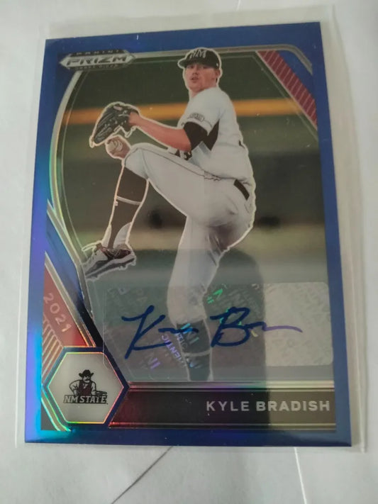 2021 Panini Prizm Draft Auto Blue #194 Kyle Bradish #/99